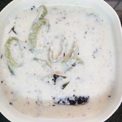 Snakegourd curd pachadi A picture of Snakegourd curd pachadi.
