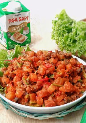 Foto resep Sambal goreng kentang hati ampela
