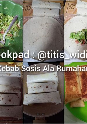 Foto resep Kebab Sosis Homemade Simple Enaaakkkk