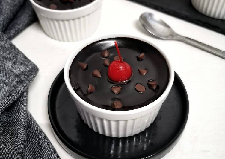 3. Brownies Cup with Ganache