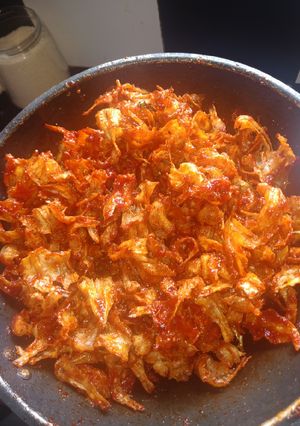 Foto resep Balado ikan asin kapas