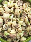 EASY Creamy Tuna Pasta Salad