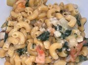 A picture of pasta recipe in english