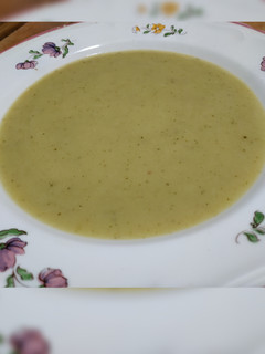 Una foto de Crema de calabacín