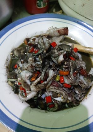 Foto resep Cumi tinta hitam