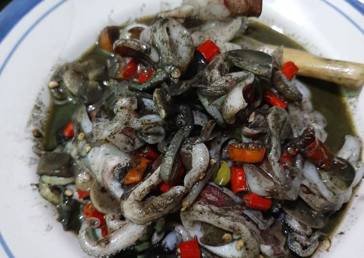 Resep Cumi tinta hitam yang sempurna