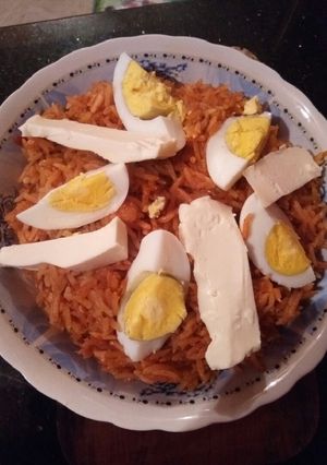 صورة لوصفة رز بسمتي على طريقتي