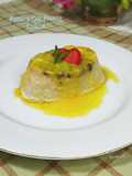 Puding Oat Pisang Coklat