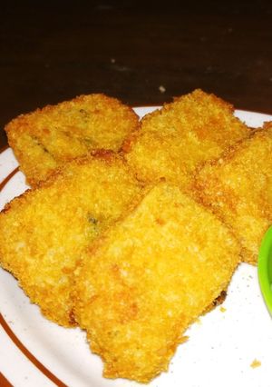 Foto resep Nugget mie pedas boom