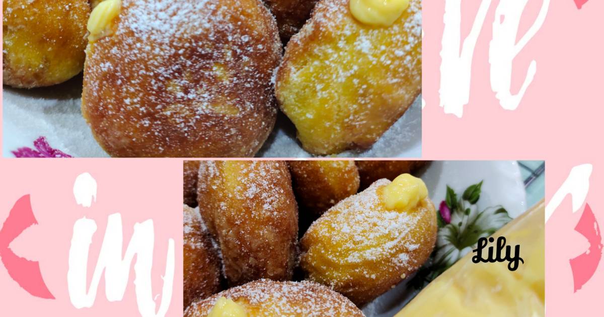 21 resep vanilla isian bomboloni enak dan mudah Cookpad