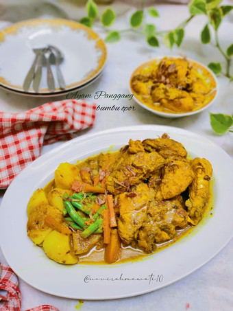 Resep Ayam Panggang Bumbu Opor Murah