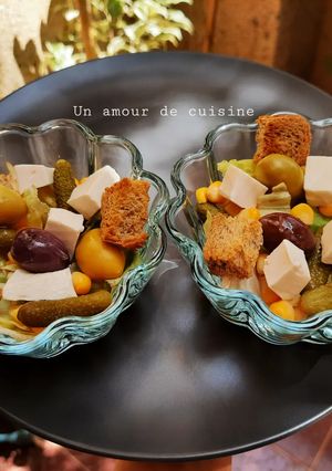 Une photo de Salade composée 🥗