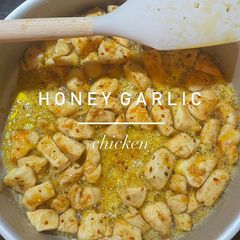 A picture of Honey Butter Garlic Chicken.