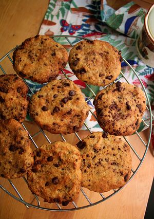 Una foto de Galletas hechas de garbanzos