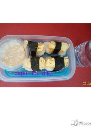 Foto resep Nasi kepal telur