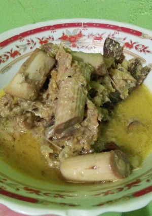 Foto resep Gulai umbut ikan salai patin