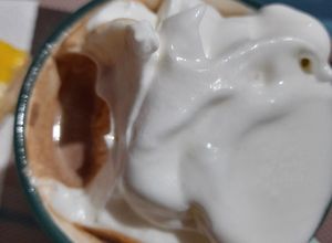 Una foto de Chocolate Caliente con merengue