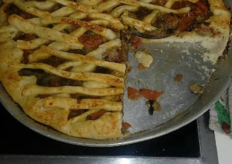 Tarta de 8 verduras