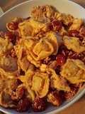 Salade tortellini et pesto rouge