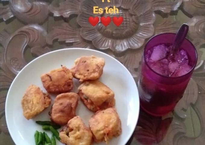 Resep: Tahu Isi Muantep Poll ft Ice Lemon Tea Anti Gagal