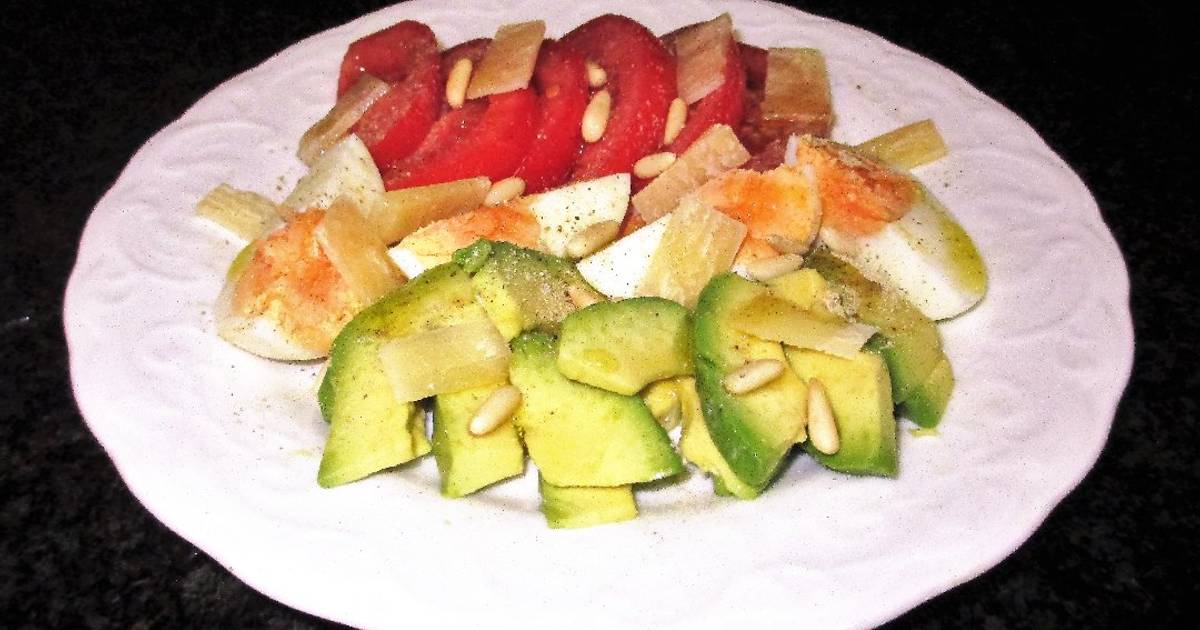 Ensalada de aguacate y huevo 127 recetas caseras Cookpad