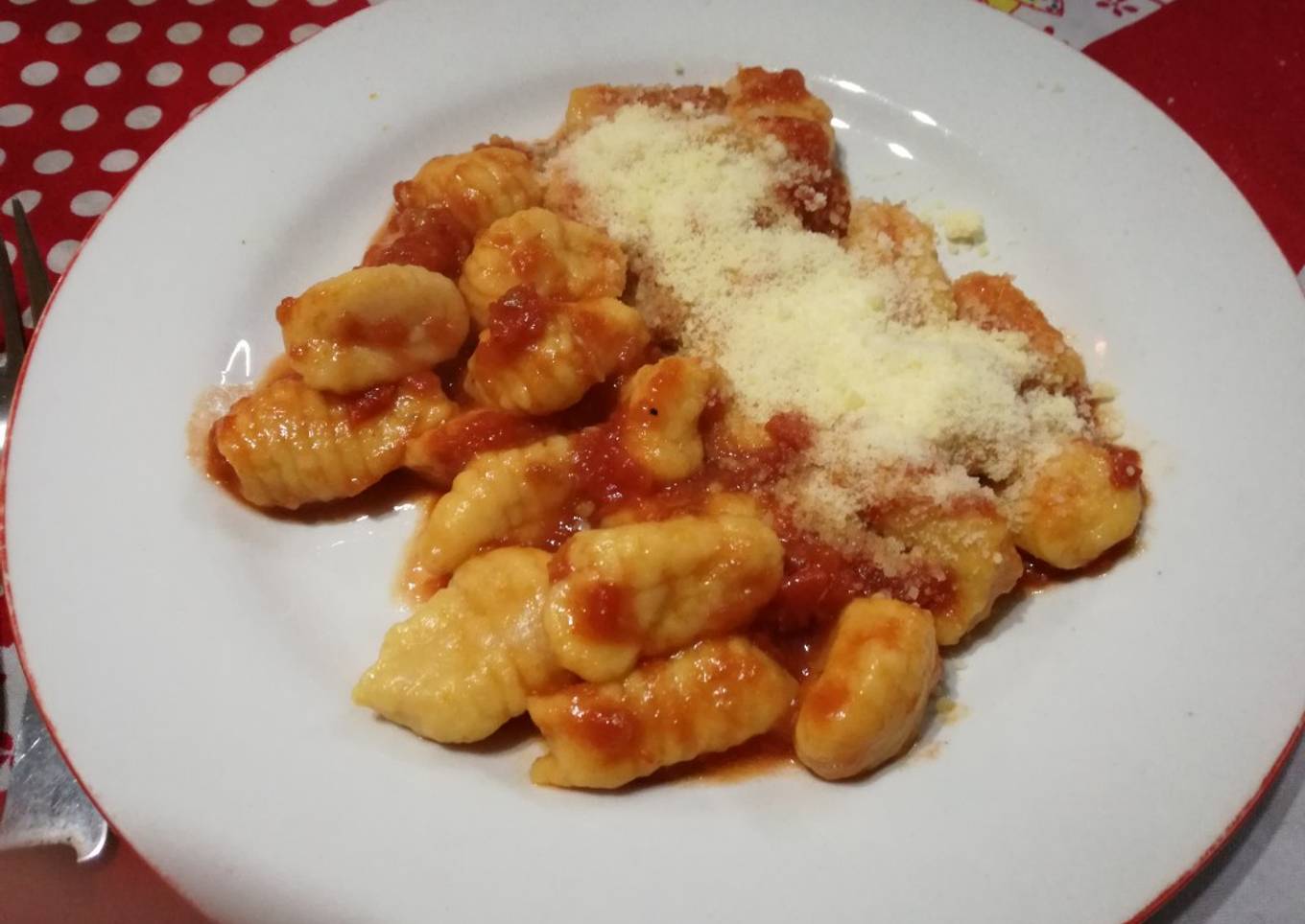 Ñoquis de Calabaza (Receta Vegetariana)