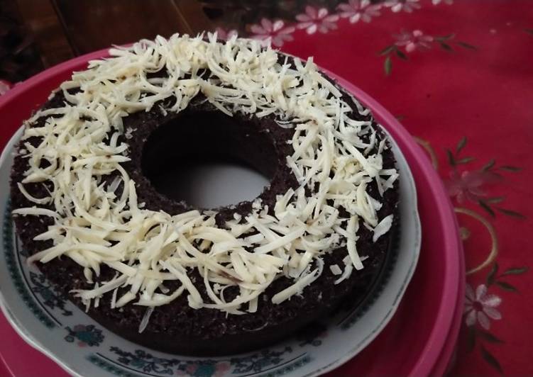 Resep Bolu kukus ketan hitam yang Menggugah Selera