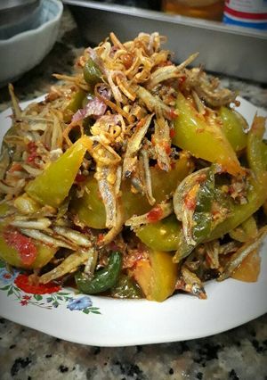 Foto resep Tumis teri tomat ijo(Dek_pawon)