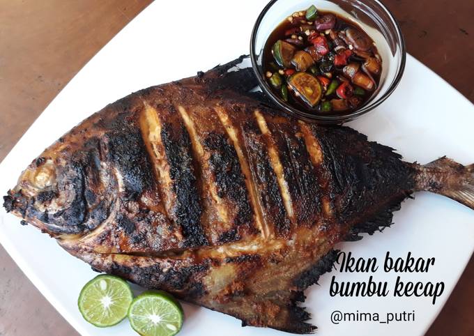 Resep Ikan bakar bumbu kecap Anti Gagal