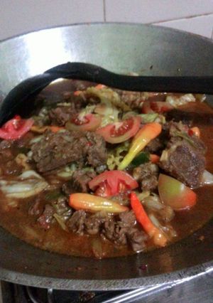 Foto resep Tongseng kambing bumbu minimalis rasa fantastis 😉