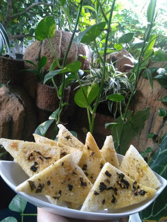Foto resep Garlic bread nori