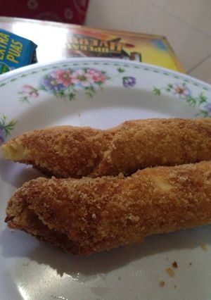 Foto resep Roti Goreng Isi Sosis
