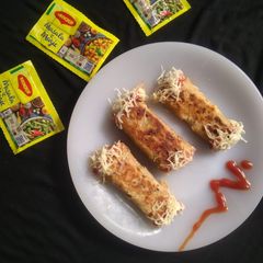 A picture of Leftover roti finger.