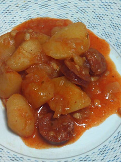 Una foto de Patatas a la riojana