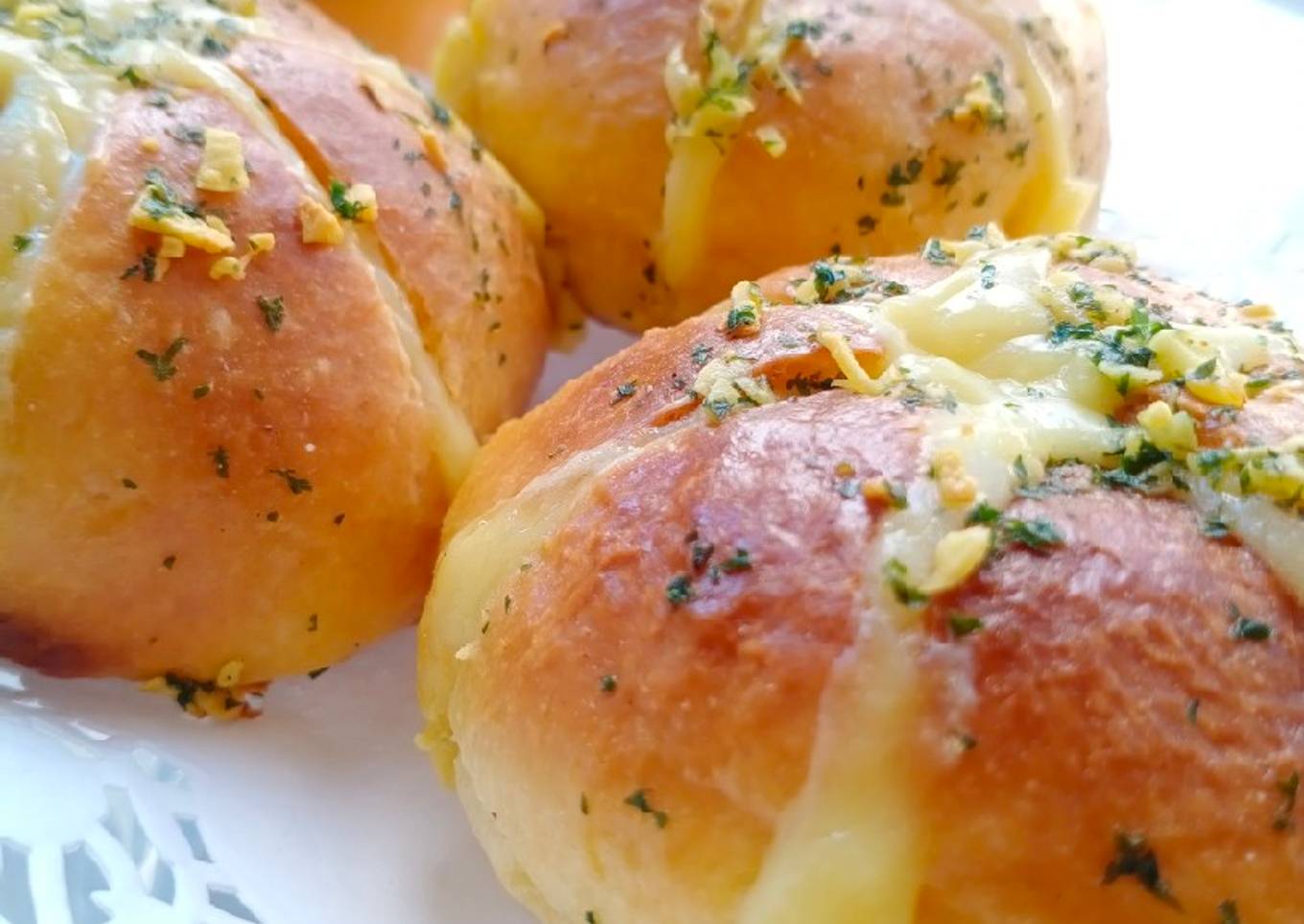 Korean Garlic Bread lembut
