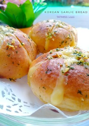 Foto resep Korean Garlic Bread lembut