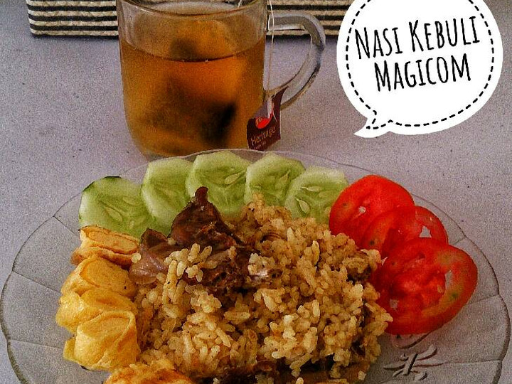 Ini dia! Bagaimana cara membuat Nasi Kebuli Sapi Magicom dijamin spesial