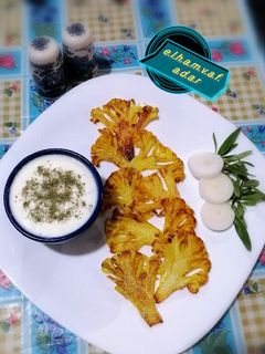 عکسی از دستور گل کلم سرخ شده الهام پز