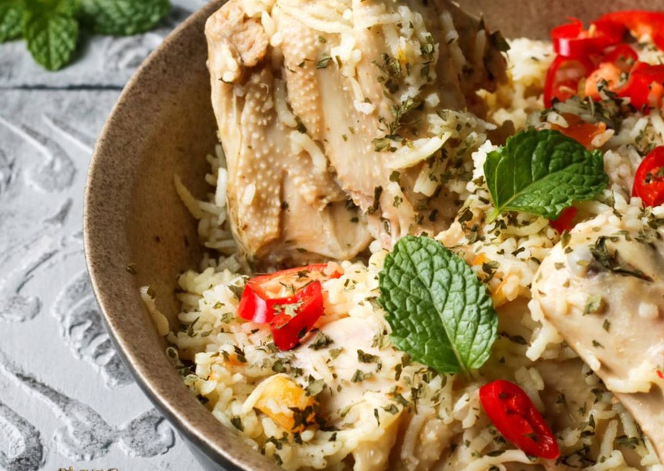 One pot chicken n rice