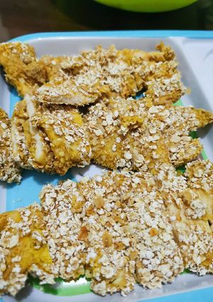 Foto resep Diet - Dada Ayam Goreng Gandum