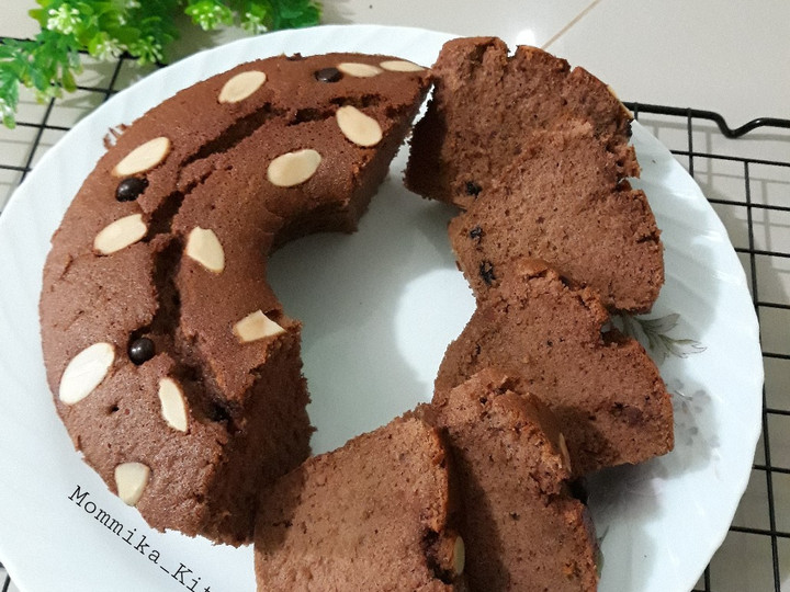 Resep Bolu Cokelat Putih Telur metode ALL IN ONE yang Enak Banget