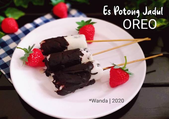 Es Potong Jadul Oreo Rasa Kekinian