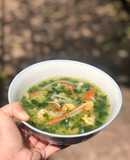 Cháo Tôm Thanh Cua Rau Ngót
