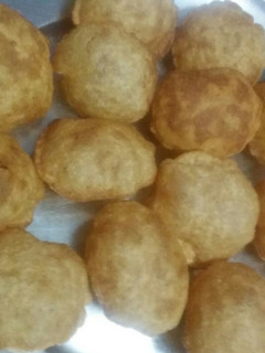 A picture of Homemade golgappe.