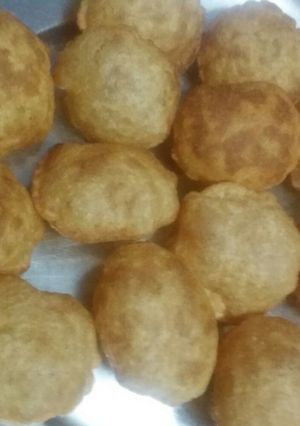 A picture of Homemade golgappe.