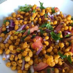 A picture of Boondi chat.