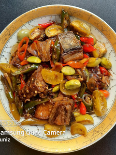 Foto resep Ikan Asin Asam Pedas