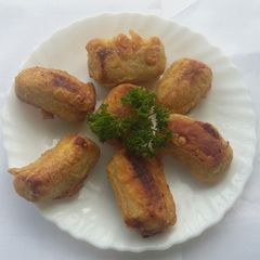 A picture of Banana Fritters.