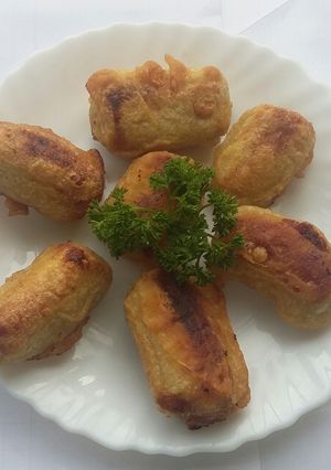 A picture of Banana Fritters.