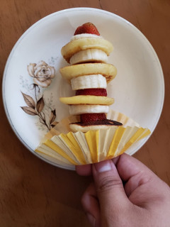 Una foto de Banderillas de mini hotcakes